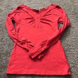 FREE PEOPLE V-NECK SWEATER WITH CUT OUTS